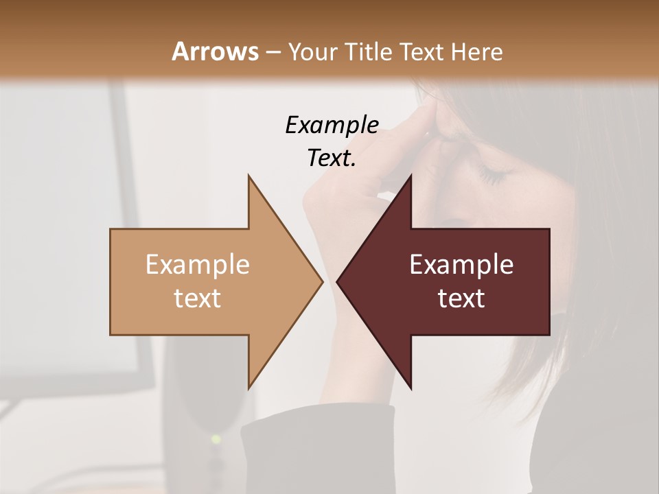 Heat Part White PowerPoint Template