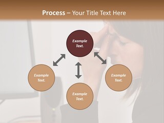 Heat Part White PowerPoint Template