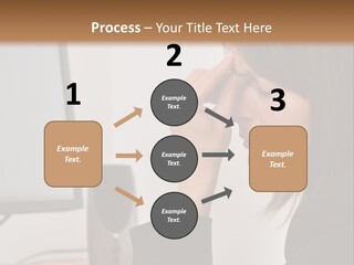 Heat Part White PowerPoint Template