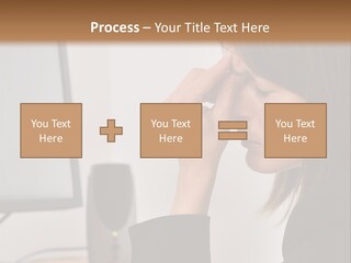 Heat Part White PowerPoint Template