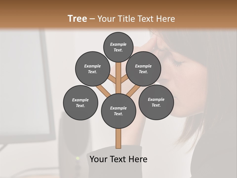 Heat Part White PowerPoint Template