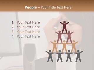 Heat Part White PowerPoint Template