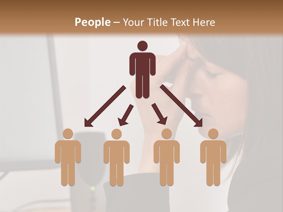 Heat Part White PowerPoint Template