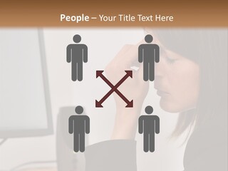 Heat Part White PowerPoint Template