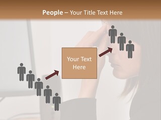 Heat Part White PowerPoint Template