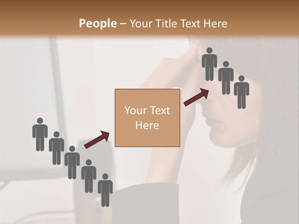 Heat Part White PowerPoint Template