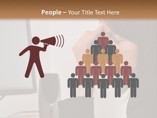 Heat Part White PowerPoint Template