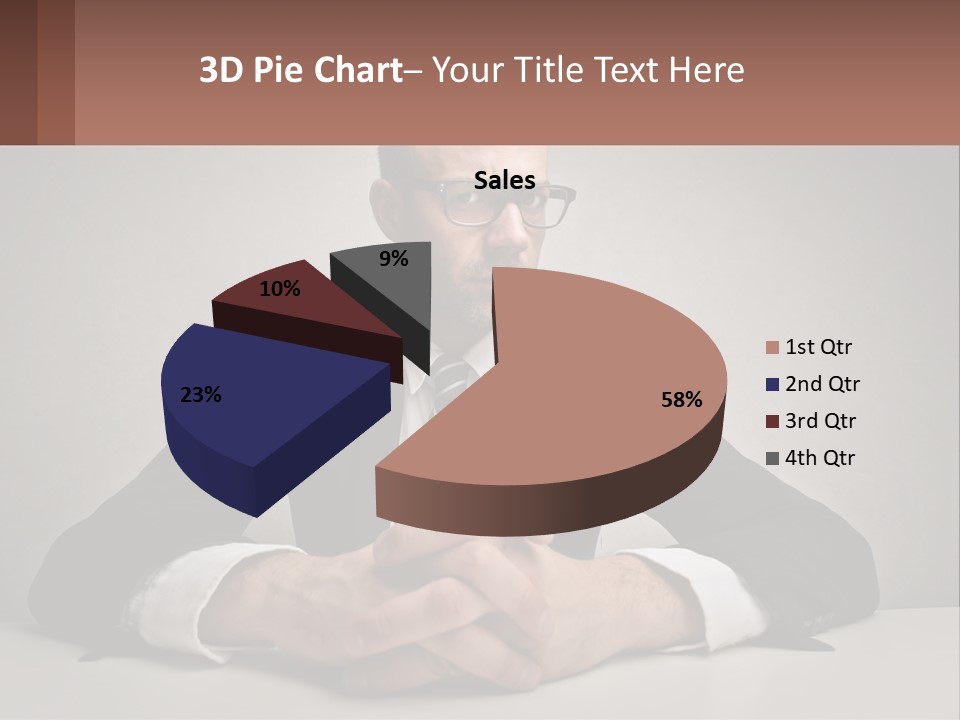 Cold Cooling Remote PowerPoint Template