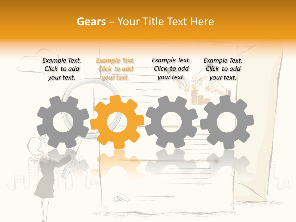 System Supply Heat PowerPoint Template