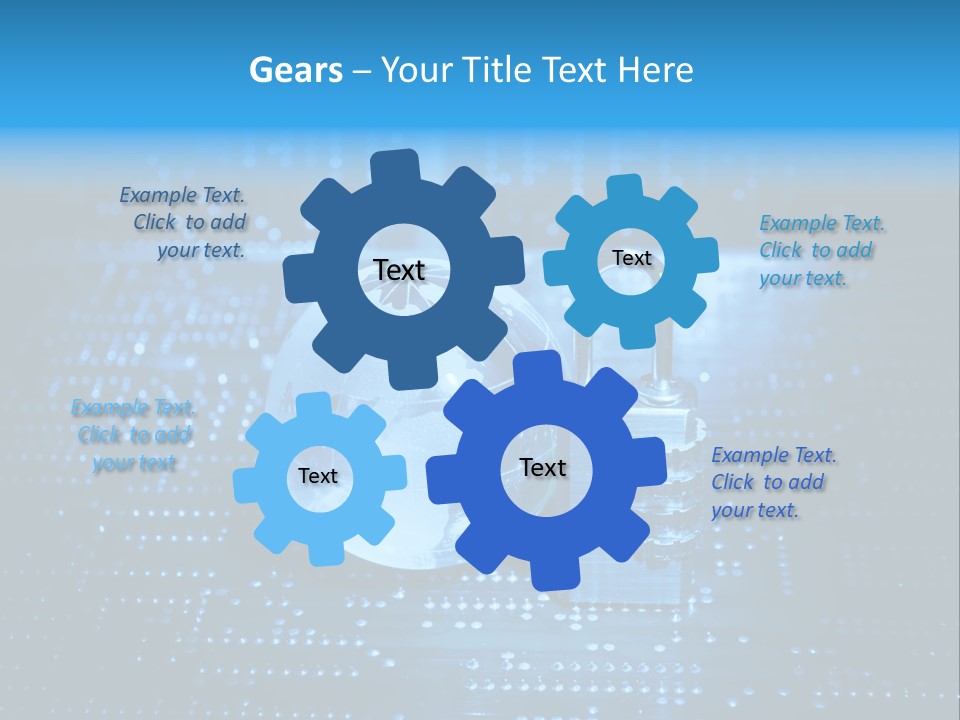 Remote Electric Equipment PowerPoint Template