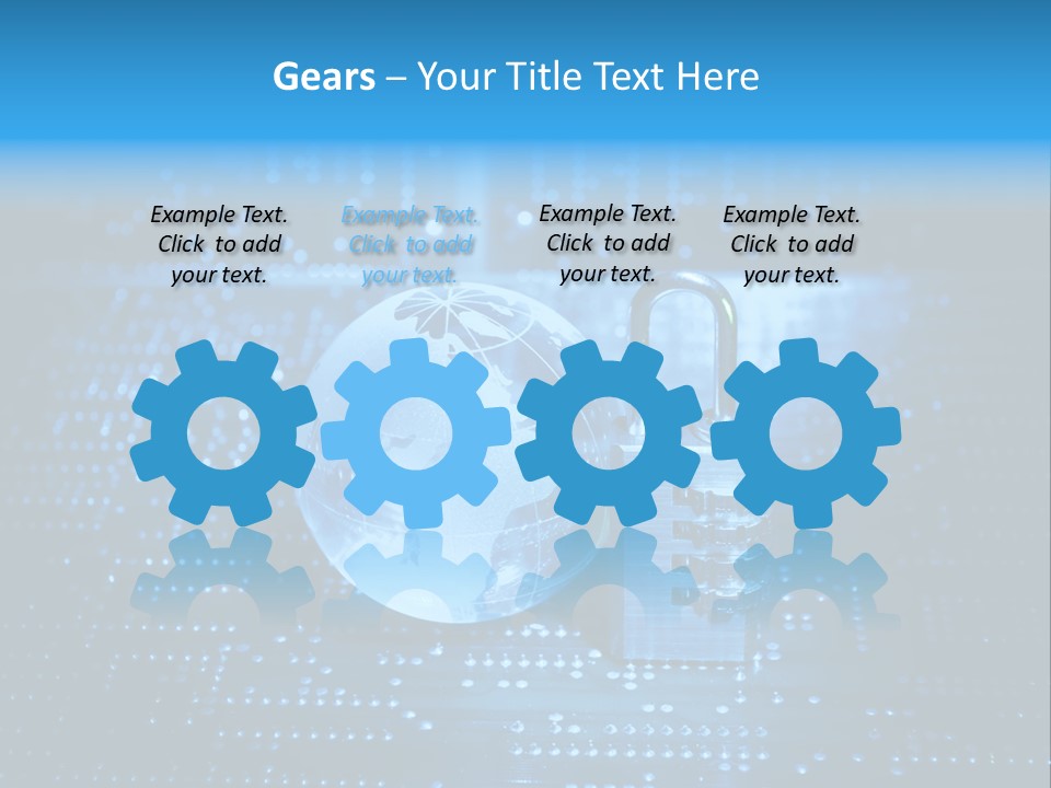 Remote Electric Equipment PowerPoint Template