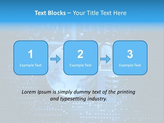 Remote Electric Equipment PowerPoint Template