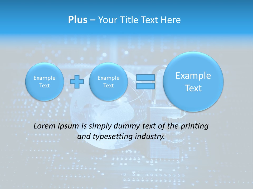 Remote Electric Equipment PowerPoint Template