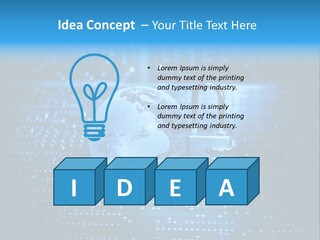 Remote Electric Equipment PowerPoint Template