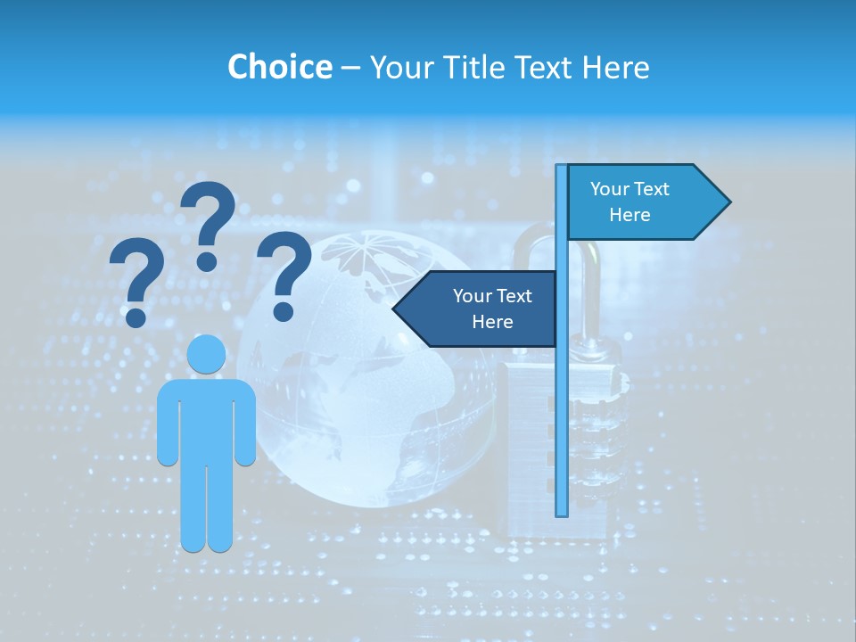 Remote Electric Equipment PowerPoint Template