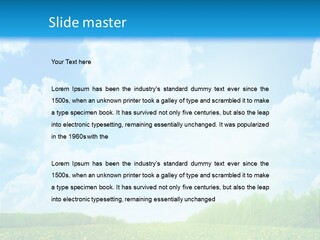 Technology Energy Conditioner PowerPoint Template