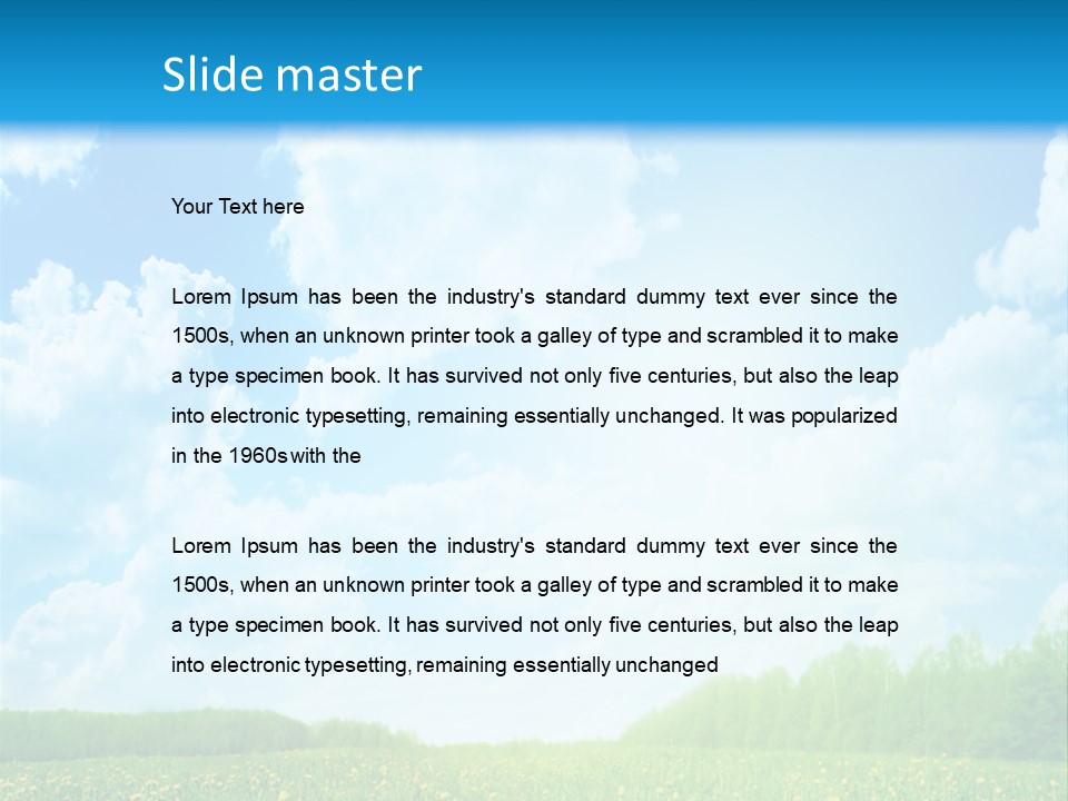 Technology Energy Conditioner PowerPoint Template