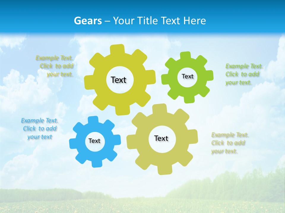 Technology Energy Conditioner PowerPoint Template