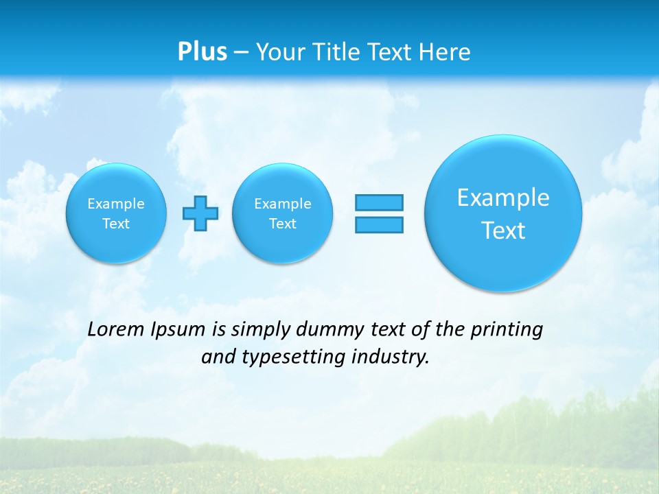 Technology Energy Conditioner PowerPoint Template