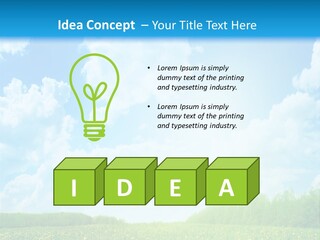 Technology Energy Conditioner PowerPoint Template
