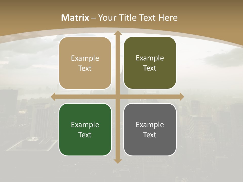 Remote Climate House PowerPoint Template