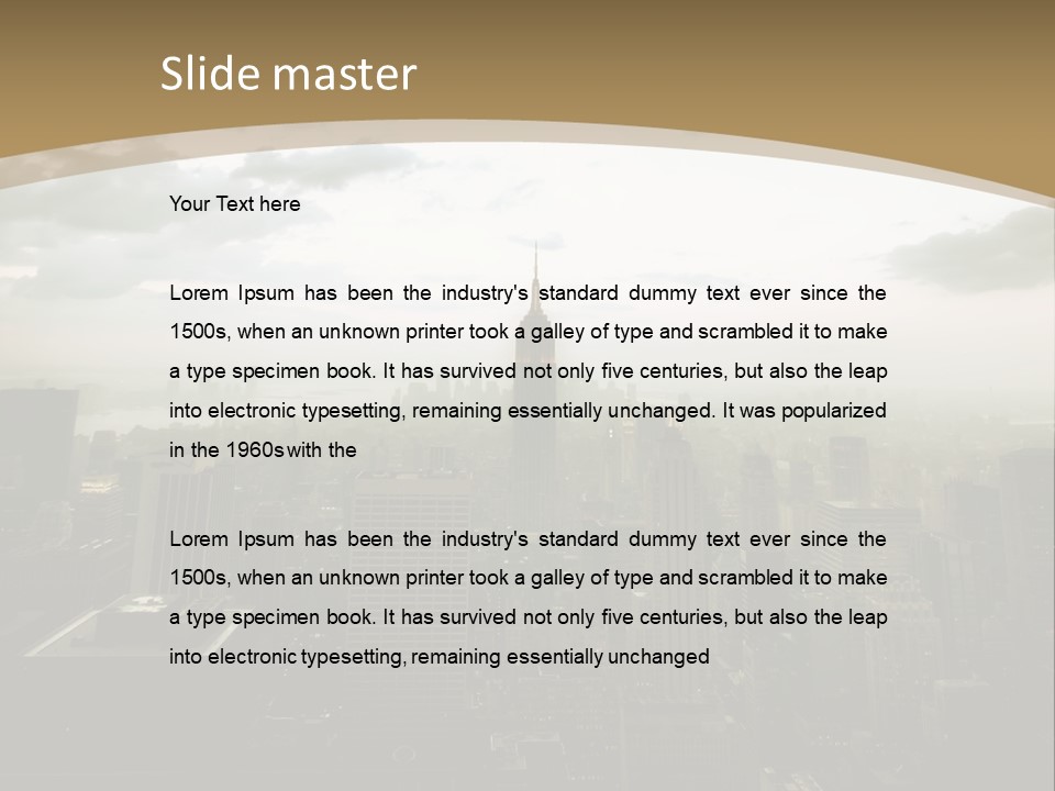 Remote Climate House PowerPoint Template