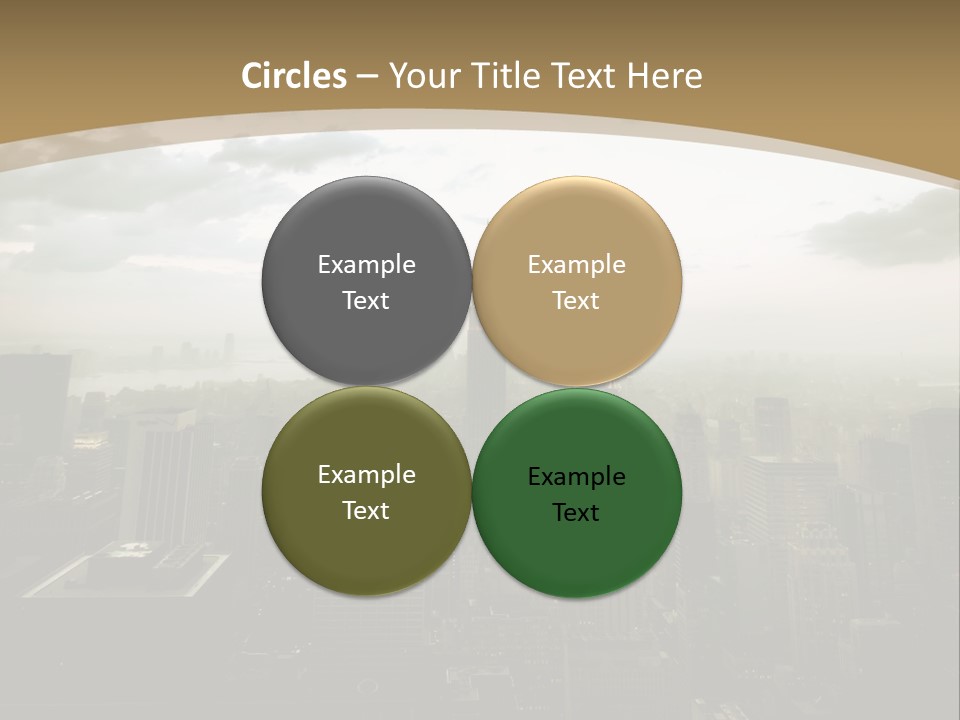 Remote Climate House PowerPoint Template