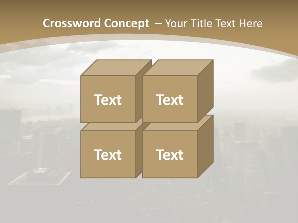 Remote Climate House PowerPoint Template