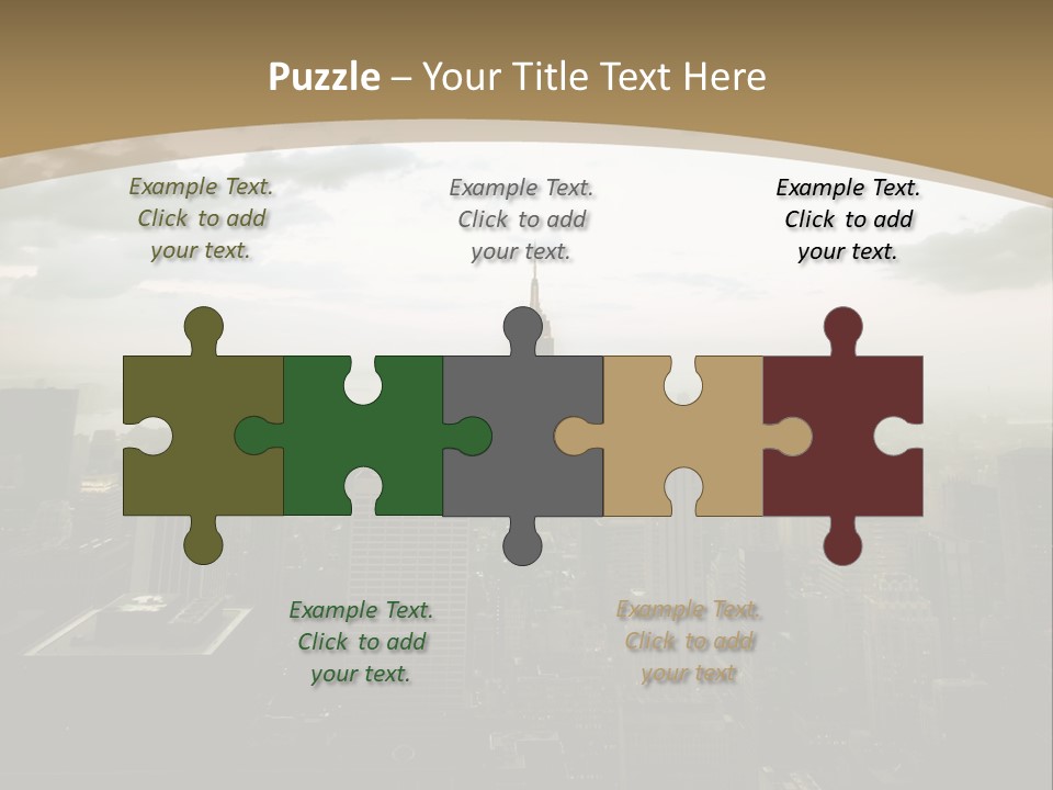 Remote Climate House PowerPoint Template