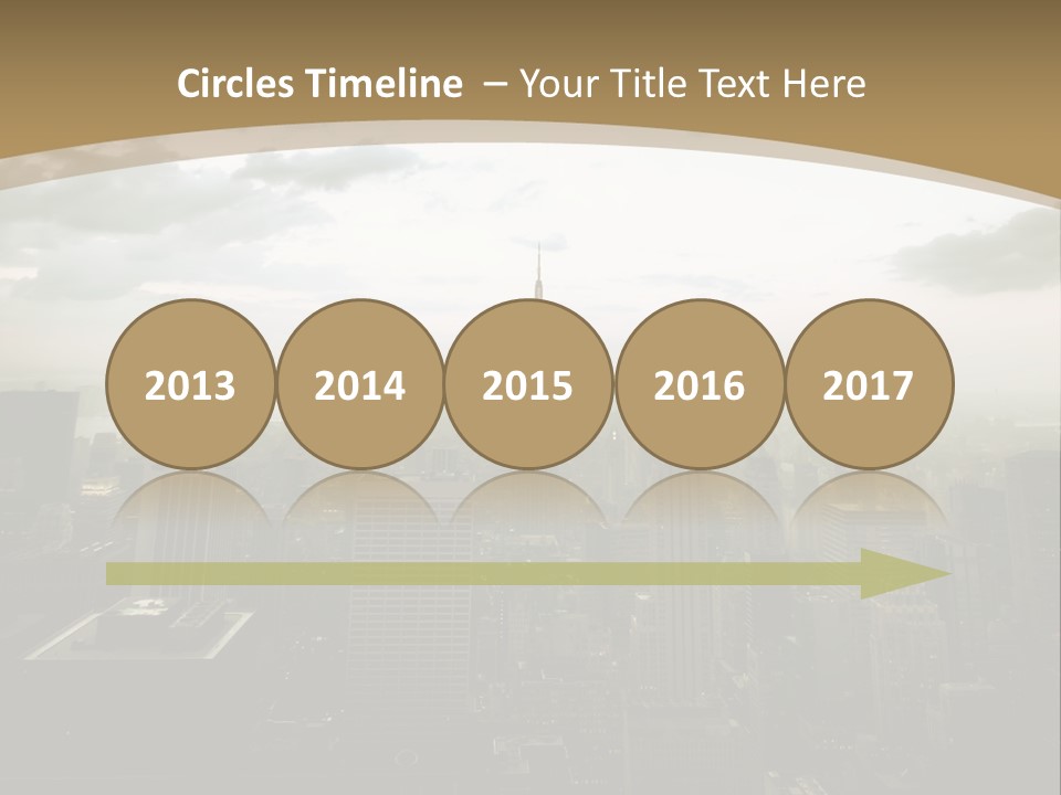 Remote Climate House PowerPoint Template