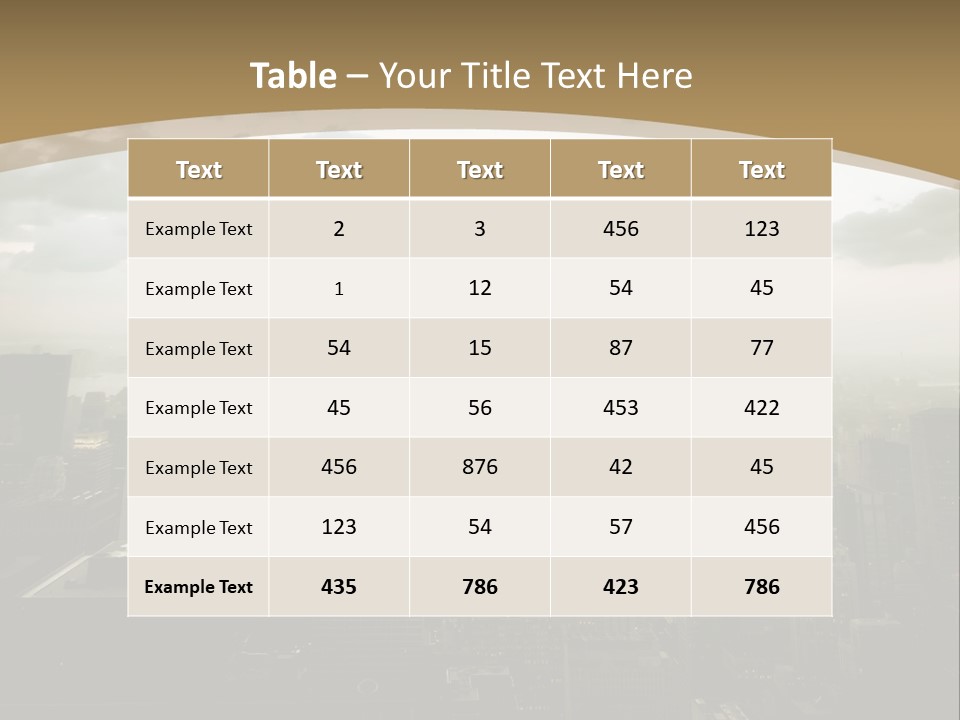 Remote Climate House PowerPoint Template