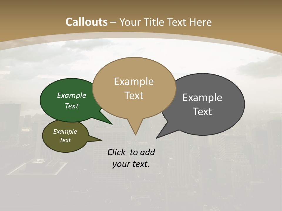 Remote Climate House PowerPoint Template