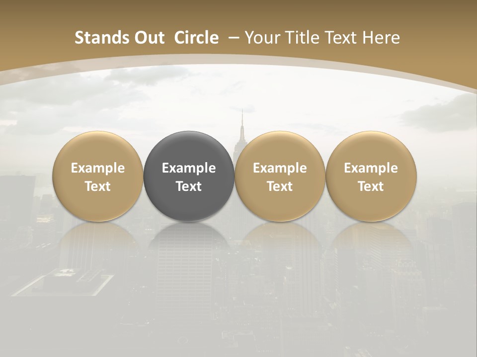 Remote Climate House PowerPoint Template