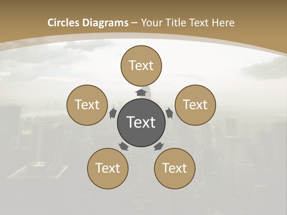 Remote Climate House PowerPoint Template