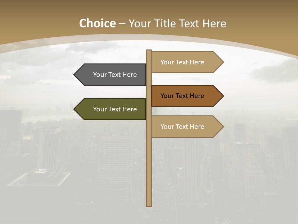 Remote Climate House PowerPoint Template