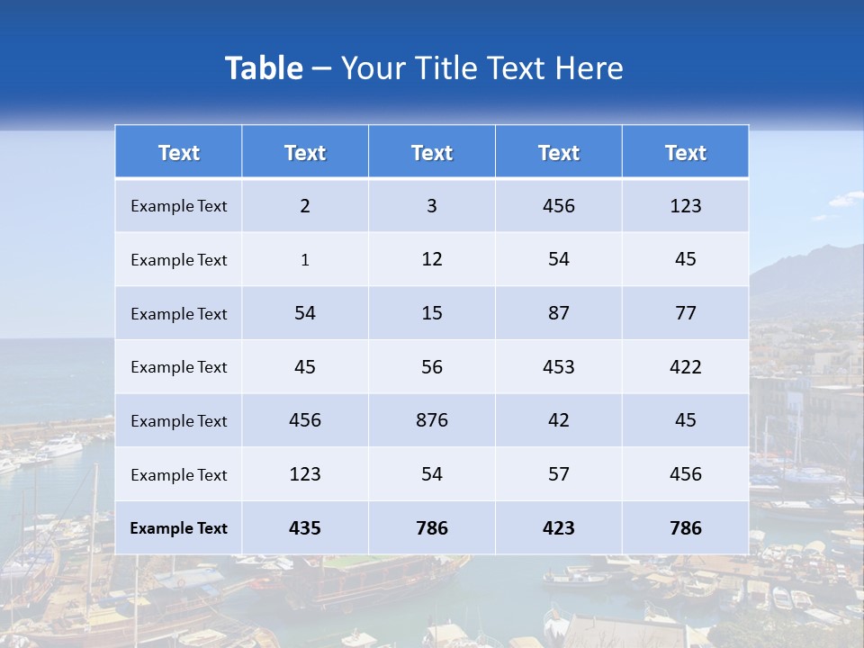 Cooling Condition Home PowerPoint Template
