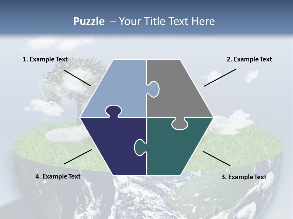 Climate Air Cold PowerPoint Template
