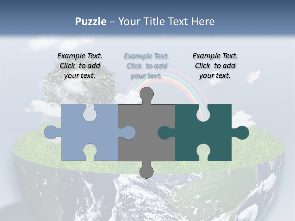 Climate Air Cold PowerPoint Template