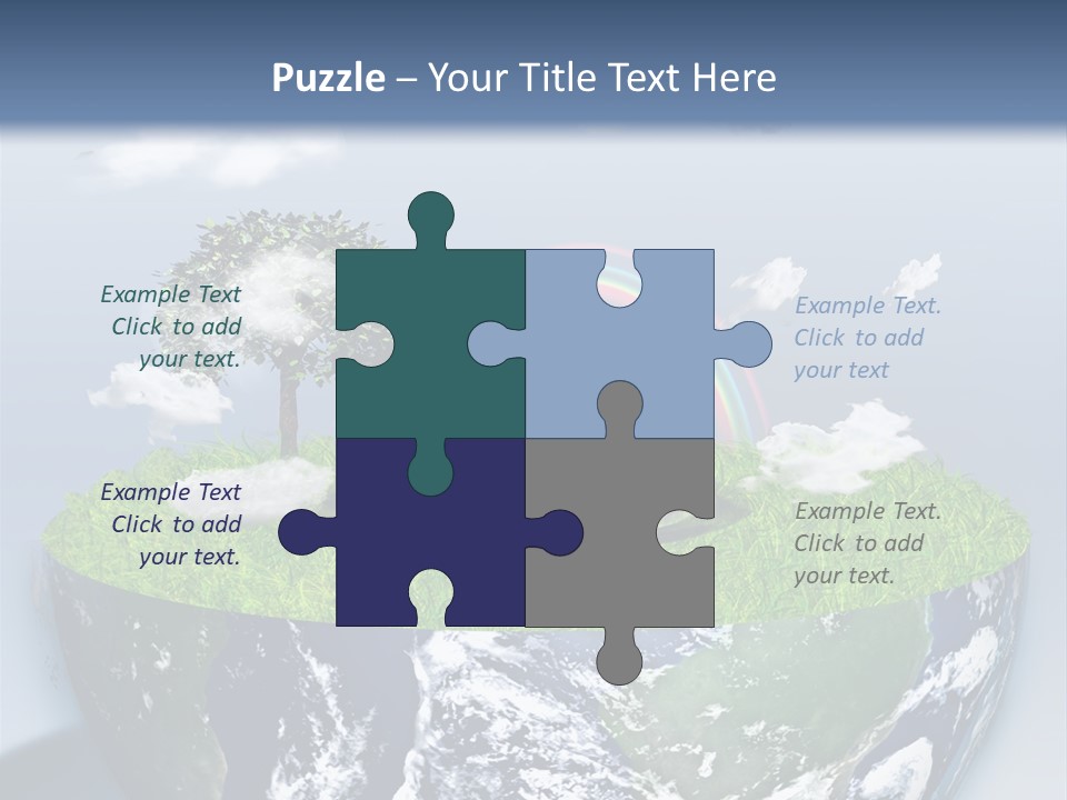 Climate Air Cold PowerPoint Template