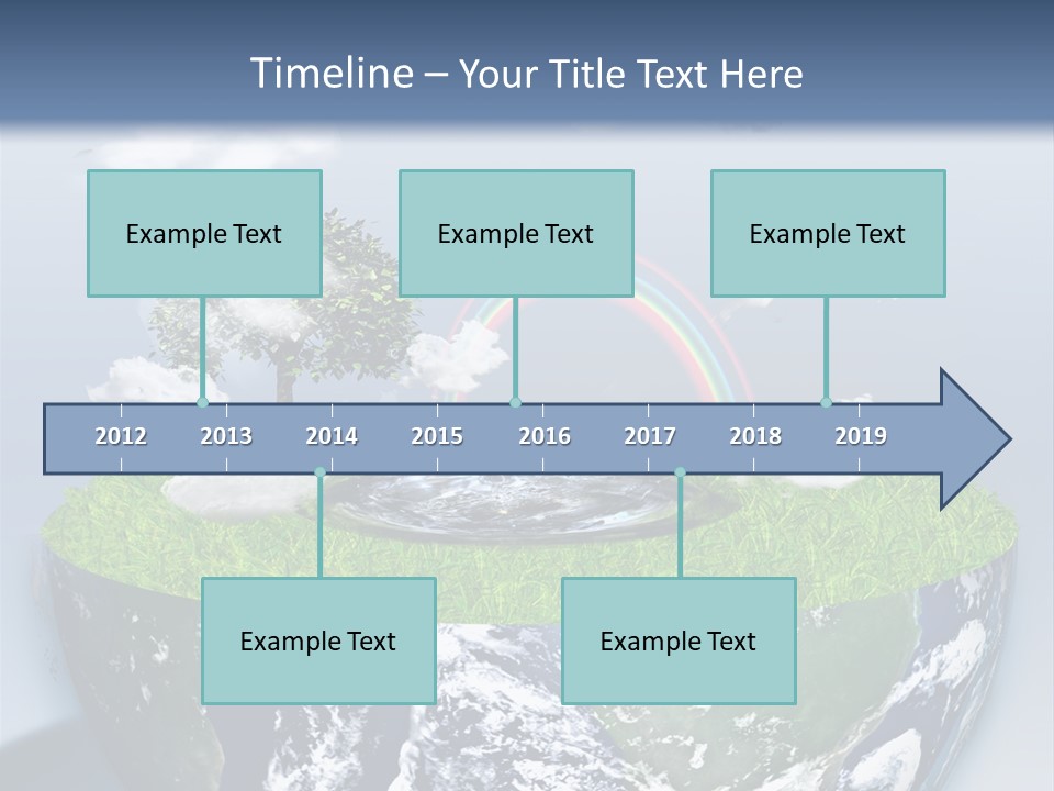 Climate Air Cold PowerPoint Template