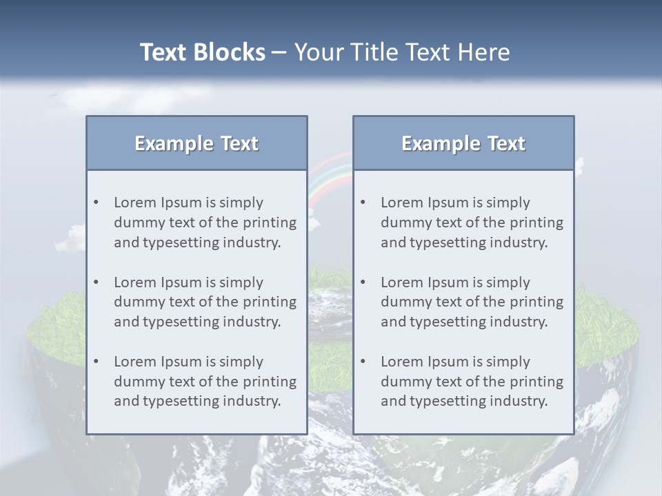 Climate Air Cold PowerPoint Template