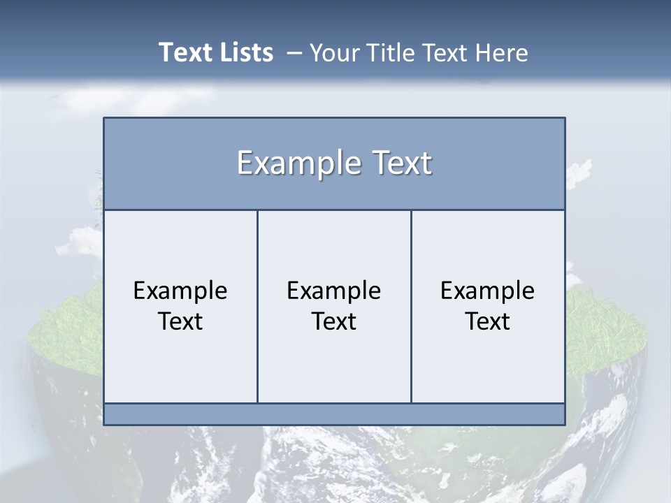 Climate Air Cold PowerPoint Template