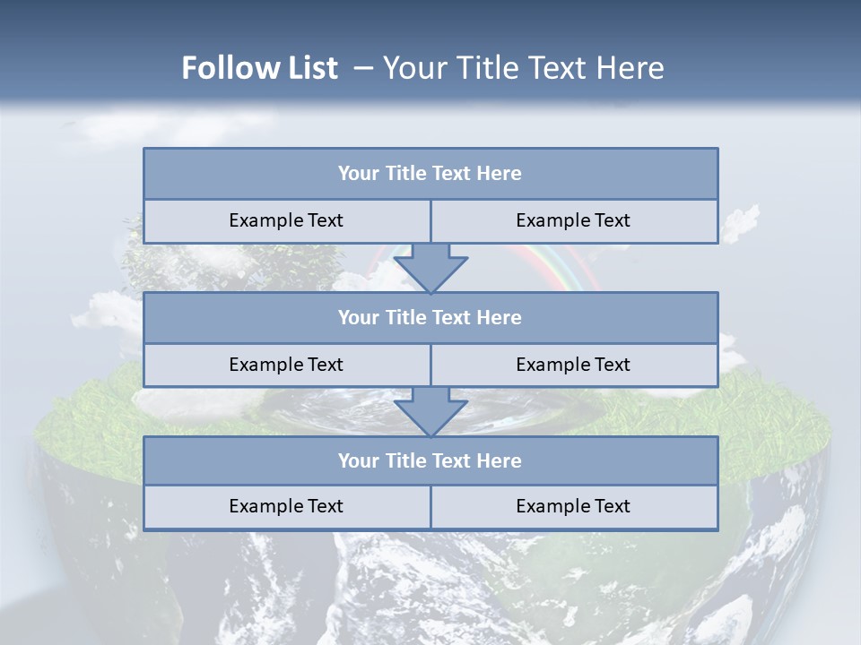 Climate Air Cold PowerPoint Template