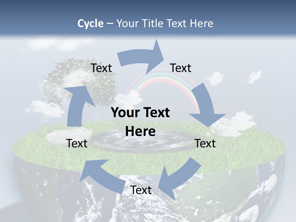 Climate Air Cold PowerPoint Template
