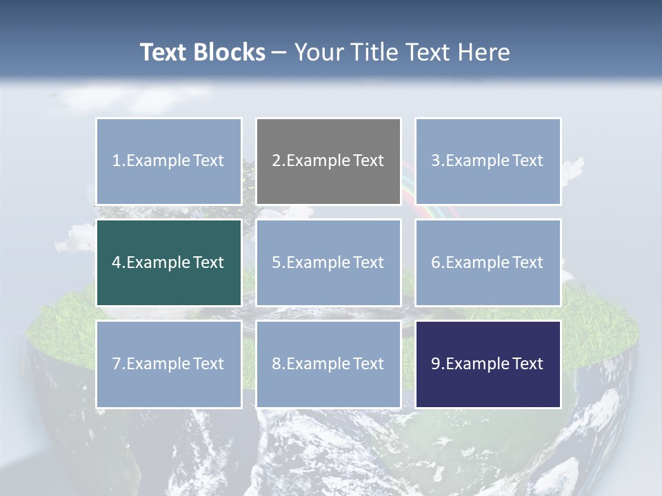 Climate Air Cold PowerPoint Template