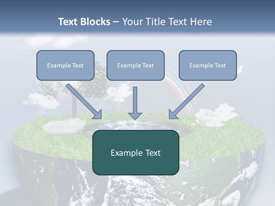 Climate Air Cold PowerPoint Template