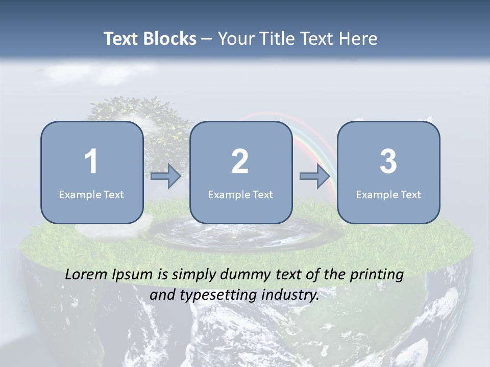 Climate Air Cold PowerPoint Template