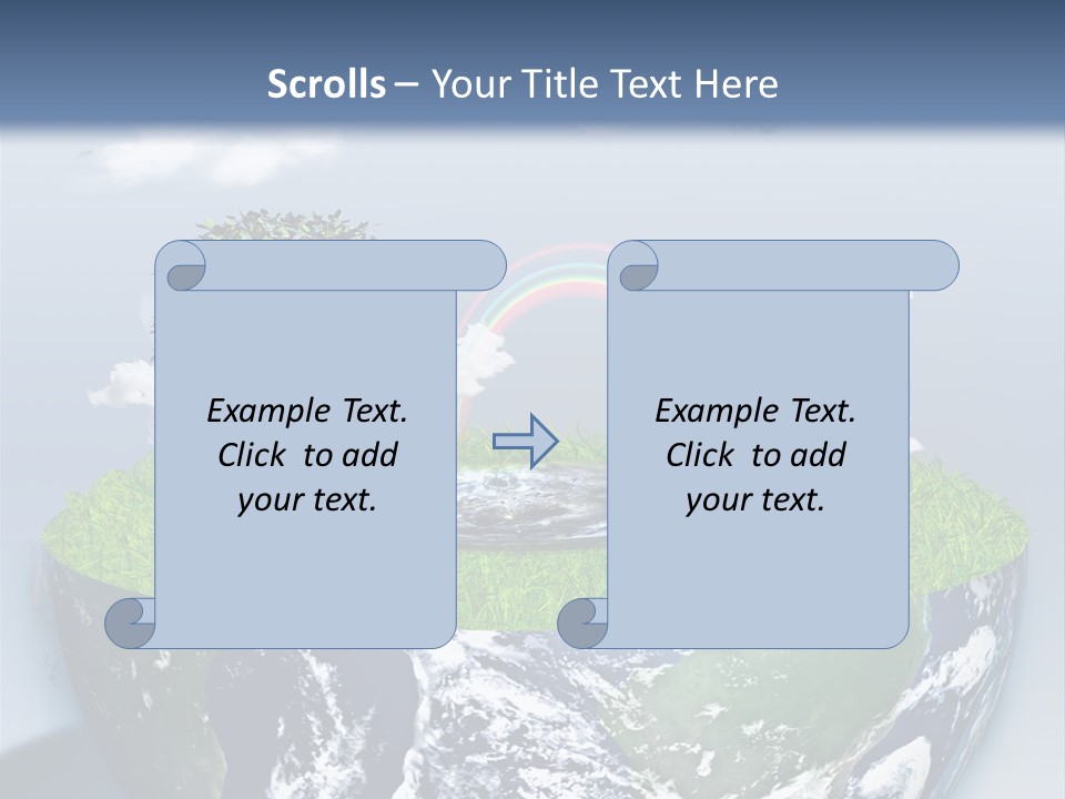 Climate Air Cold PowerPoint Template