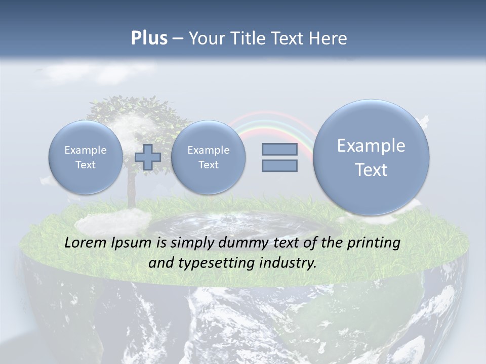 Climate Air Cold PowerPoint Template