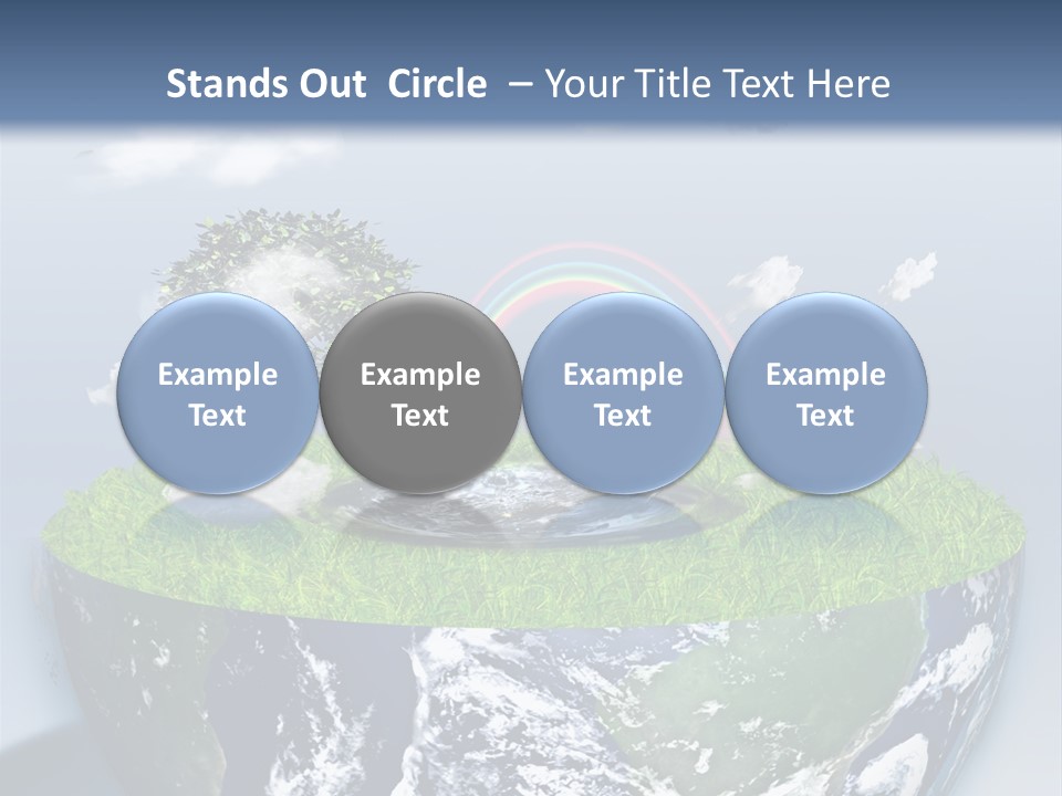 Climate Air Cold PowerPoint Template